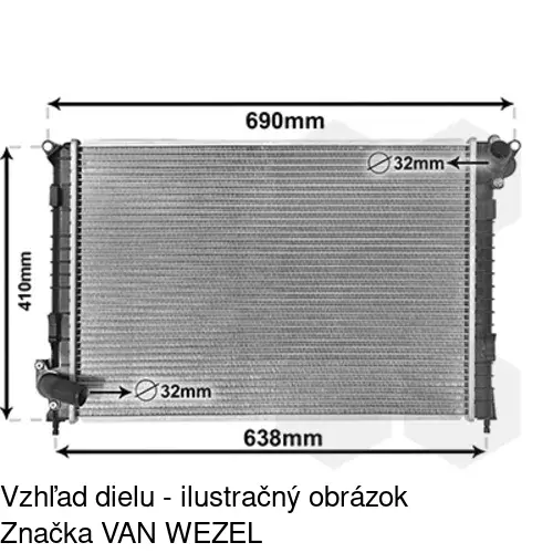 Chladiče vody POLCAR 510108-3 - obr. 5