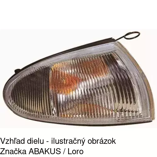 Predná smerovka POLCAR 5218190E - obr. 1