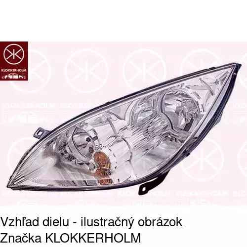 Hlavný reflektor POLCAR 5241091E