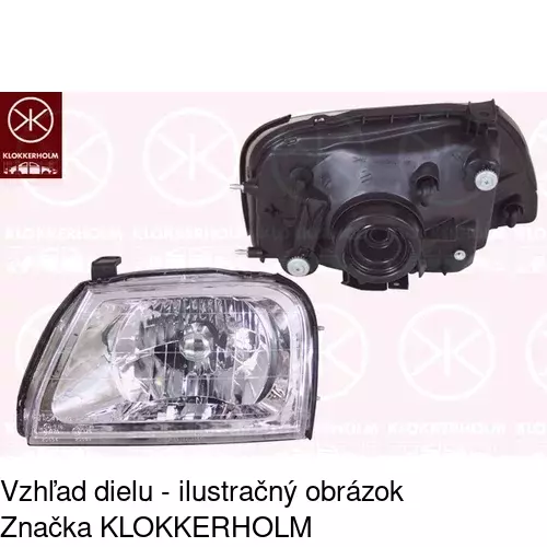 Hlavný reflektor POLCAR 5277091E