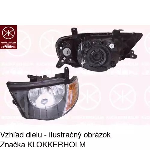 Hlavný reflektor POLCAR 5279093E