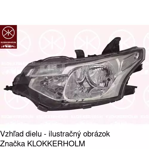 Hlavný reflektor POLCAR 52X109-E - obr. 1