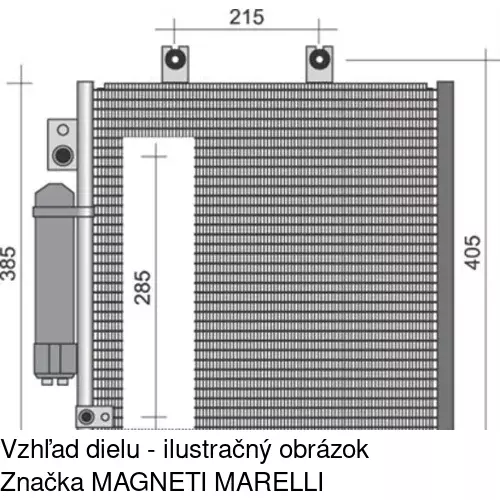 Chladiče klimatizácie POLCAR 5503K8C1