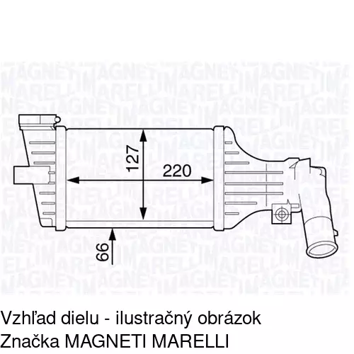 Chladiče vzduchu (Intercoolery) POLCAR 5508J8-2 - obr. 1