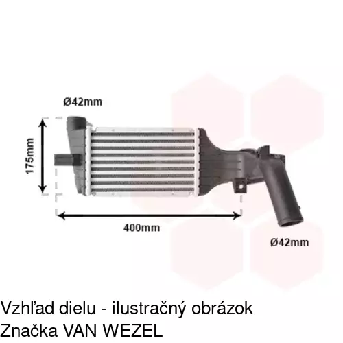 Chladiče vzduchu (Intercoolery) POLCAR 5508J82X - obr. 5