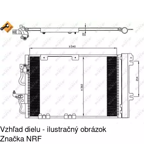 Chladiče klimatizácie POLCAR 5509K8C2 - obr. 2