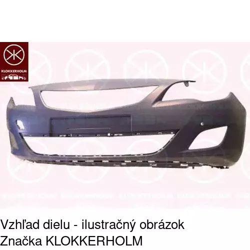 Predný nárazník POLCAR 551107-1