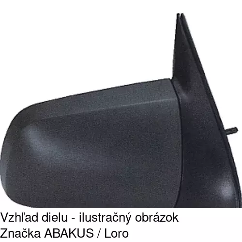 Vonkajšie zrkadlo POLCAR 5514521E - obr. 4