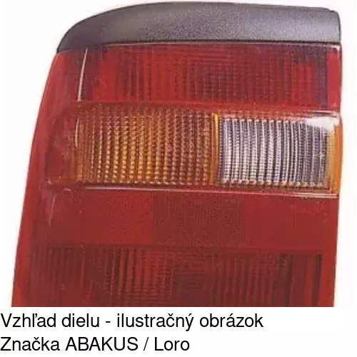 Zadné svetlo POLCAR 551588-E - obr. 3