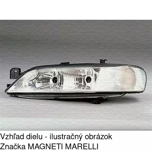 Hlavný reflektor POLCAR 5517100E - obr. 1