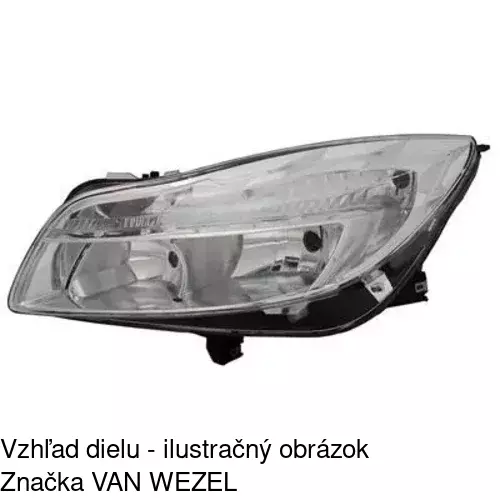 Hlavný reflektor POLCAR 552009-E - obr. 5