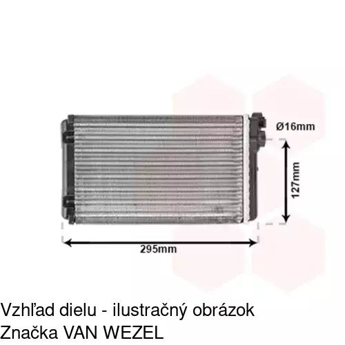 Radiátory 5525N8-1 /POLCAR/ - obr. 2