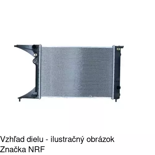 Chladiče vody POLCAR 552708A0