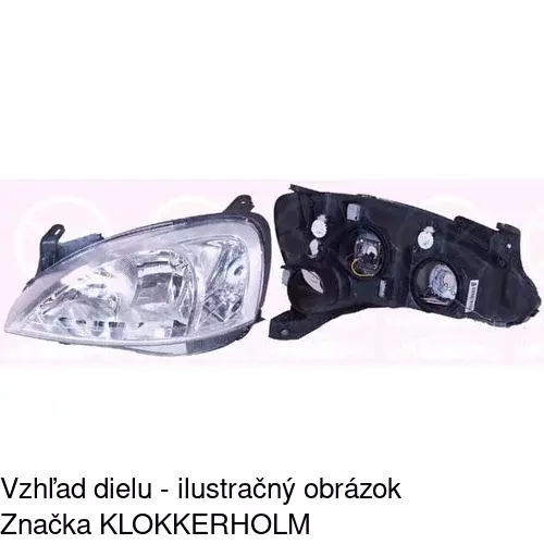 Hlavný reflektor POLCAR 5556093E - obr. 4