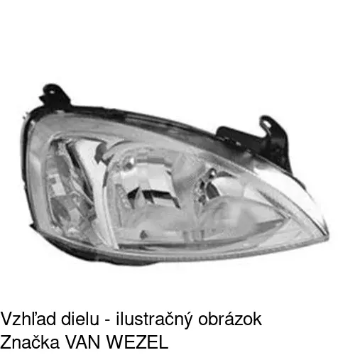 Hlavný reflektor POLCAR 5557101E - obr. 5