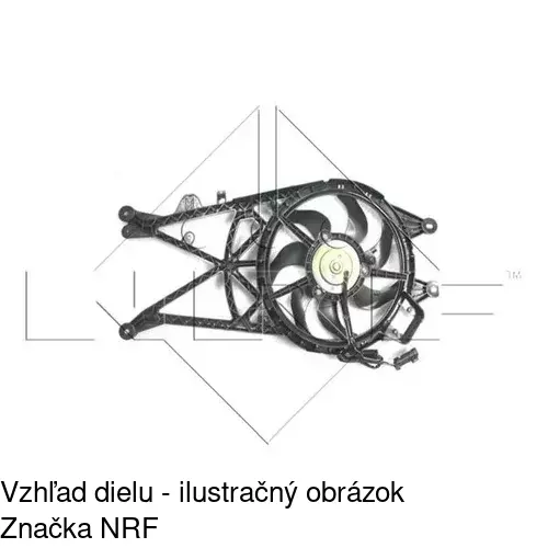 Ventilátory chladičov 555923W2 /POLCAR/ - obr. 1