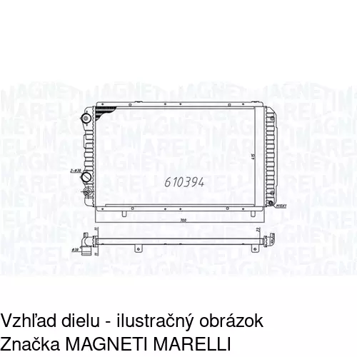 Chladiče vody POLCAR 570208A3