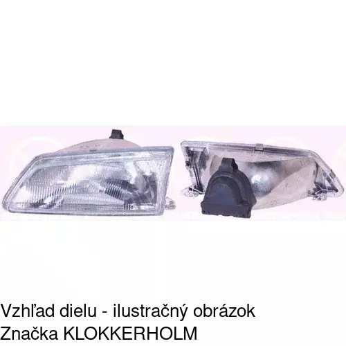 Hlavný reflektor POLCAR 570610-E - obr. 1