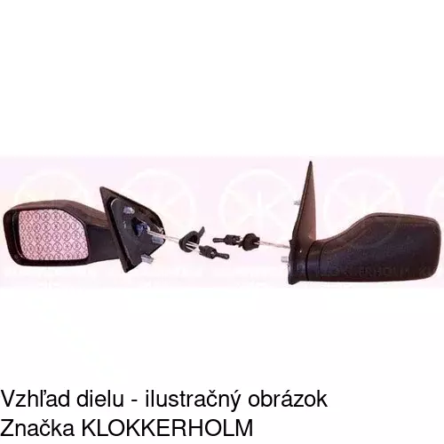 Vonkajšie zrkadlo POLCAR 5706513E - obr. 3