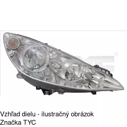 Hlavný reflektor POLCAR 5712090E