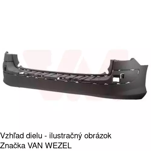 Zadný nárazník POLCAR 5712961J - obr. 1