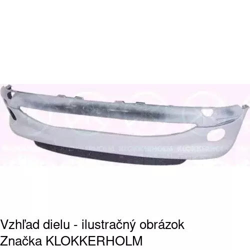 Predný nárazník POLCAR 572307-2