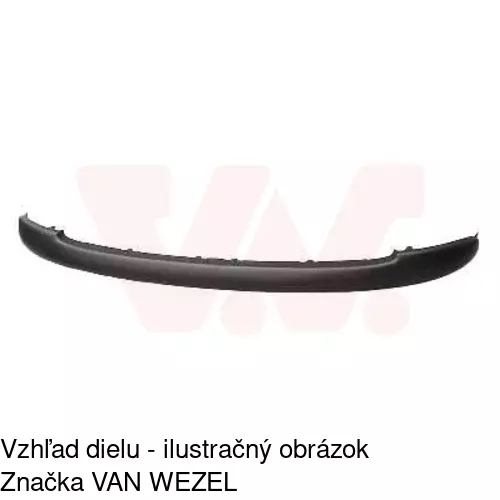 Lišta nárazníka POLCAR 57230715 - obr. 1