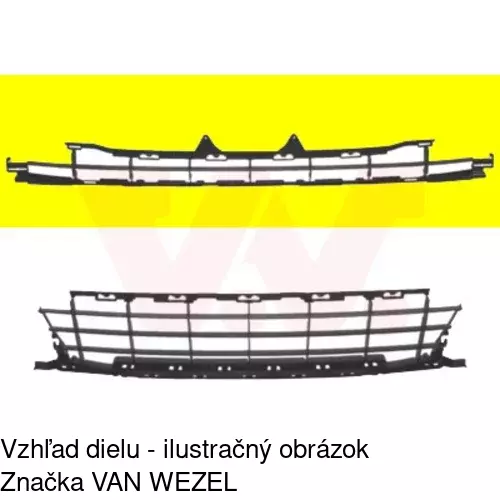 Kryt v nárazníku POLCAR 572427-2 - obr. 2