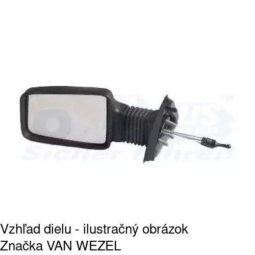 Vonkajšie zrkadlo POLCAR 5745512E - obr. 5