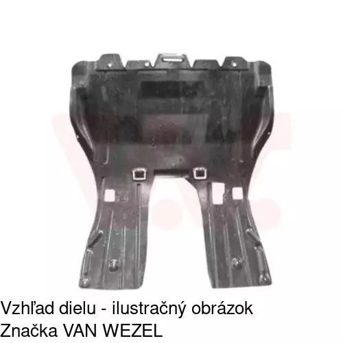 Kryt motora POLCAR 574834-5 - obr. 1