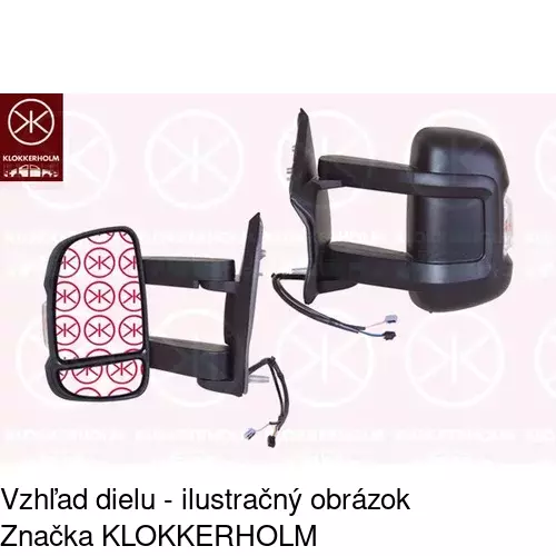 Vonkajšie zrkadlo POLCAR 57705112NM - obr. 2