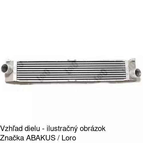 Chladiče vzduchu (Intercoolery) POLCAR 5770J8-1 - obr. 3