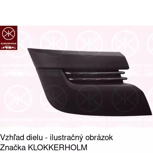 Kryt v nárazníku POLCAR 578027-2