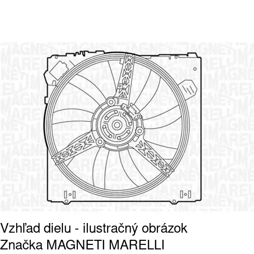 Ventilátory chladičov POLCAR 600323W2 - obr. 2