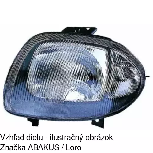 Hlavný reflektor POLCAR 6015092V - obr. 3