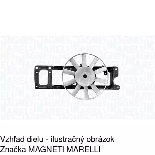 Ventilátory chladičov POLCAR 601523W2 - obr. 1