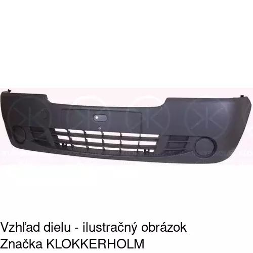 Predný nárazník POLCAR 602707-J