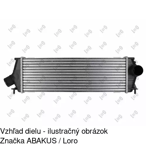 Chladiče vzduchu (Intercoolery) POLCAR 6027J8-1 - obr. 2