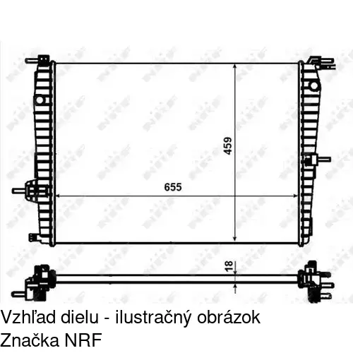 Chladiče vody POLCAR 6035081X - obr. 3