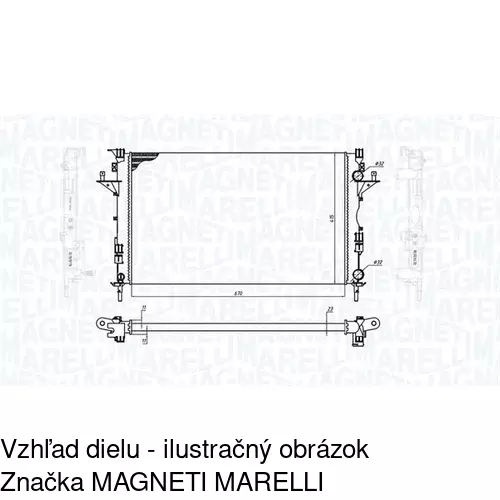 Chladiče vody POLCAR 603708A2 - obr. 3