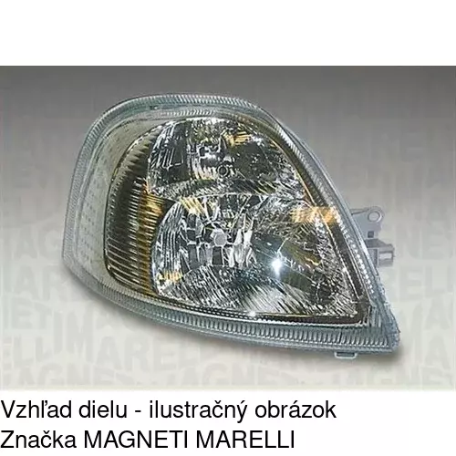 Hlavný reflektor POLCAR 604209-E - obr. 3