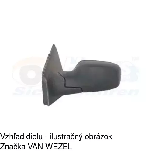 Vonkajšie zrkadlo POLCAR 6055524S - obr. 4