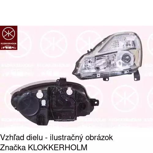 Hlavný reflektor POLCAR 6058101V - obr. 2