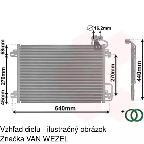 Chladiče klimatizácie POLCAR 6070K8C1S - obr. 3