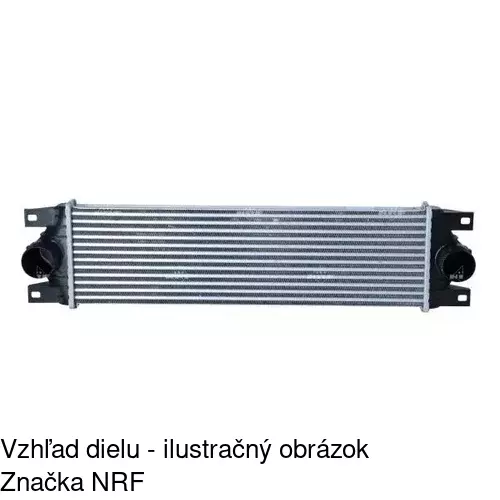 Chladiče vzduchu (Intercoolery) POLCAR 6095J8-1