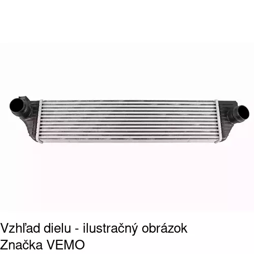 Chladiče vzduchu (Intercoolery) POLCAR 60N1J8-1 - obr. 1