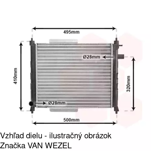 Chladiče vody POLCAR 632008-1 - obr. 5