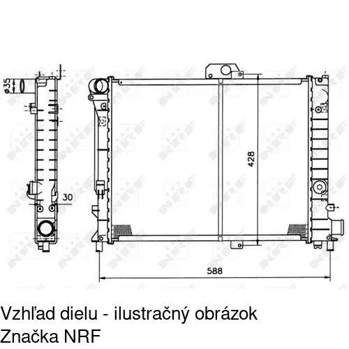 Chladiče vody POLCAR 652008-3