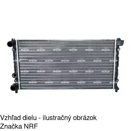 Chladiče vody POLCAR 671108A1