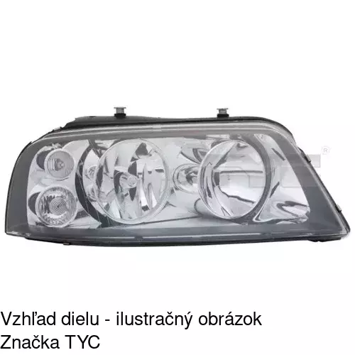 Hlavný reflektor POLCAR 6751093E